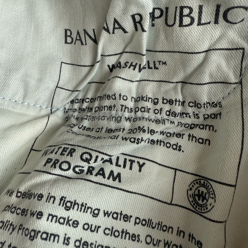 Banana Republic Slim LuxeTraveler mens jeans 40 x 32 NWOT light wash Spring - Picture 11 of 16